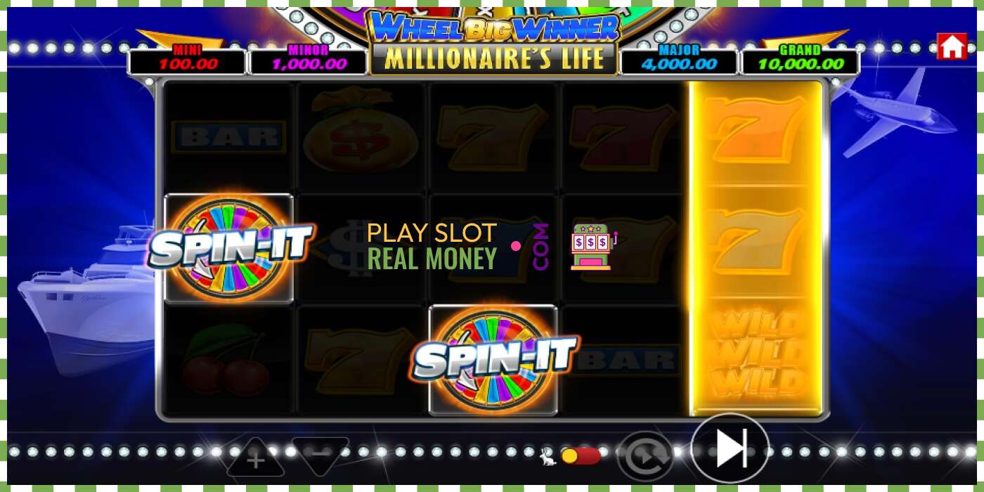 Слот Wheel Big Winner Millionaires Life на реальные деньги, картинка - 3