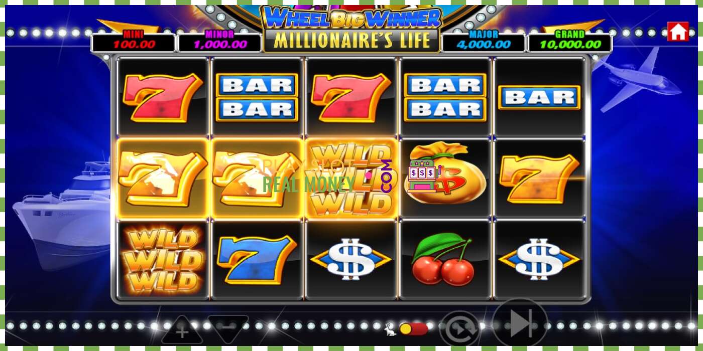 Слот Wheel Big Winner Millionaires Life на реальные деньги, картинка - 4