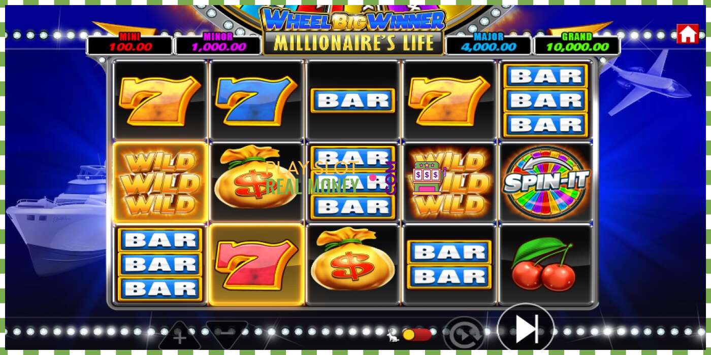 Слот Wheel Big Winner Millionaires Life на реальные деньги, картинка - 5