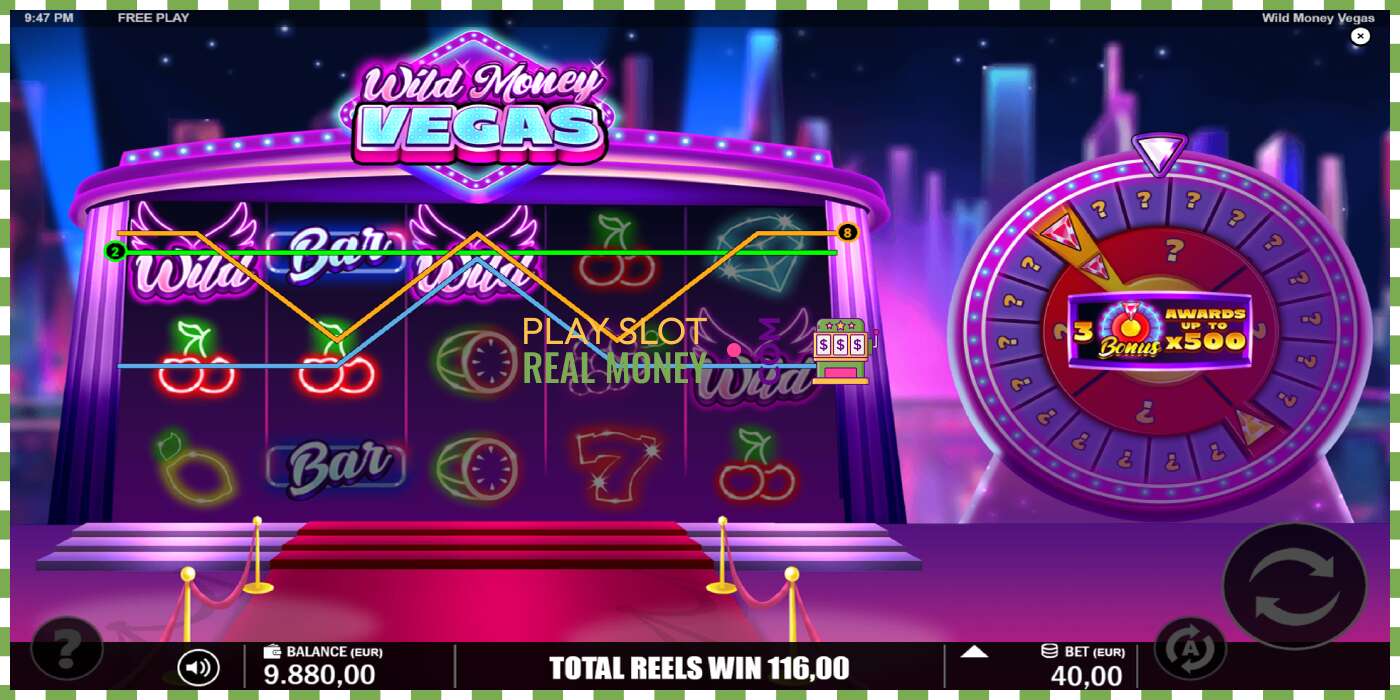 Слот Wild Money Vegas на реальные деньги, картинка - 3