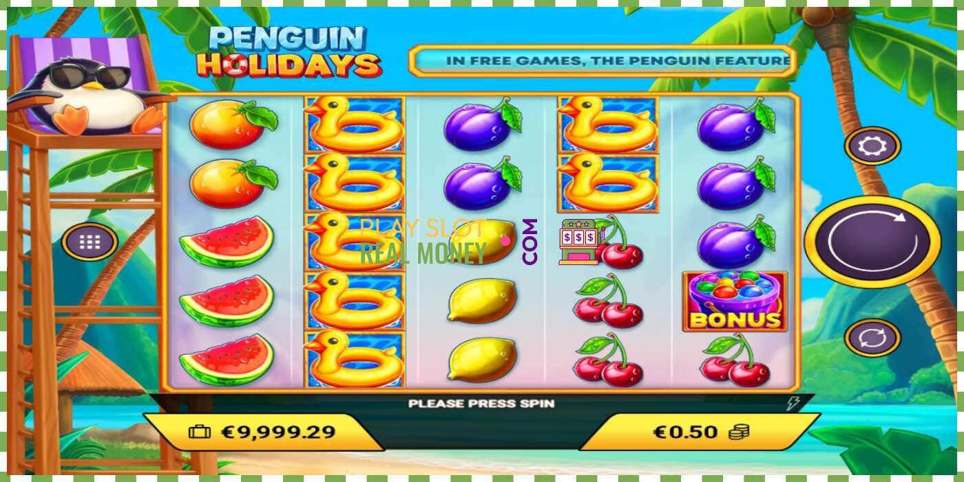 Slot Penguin Holidays za skutočné peniaze, obrázok - 2