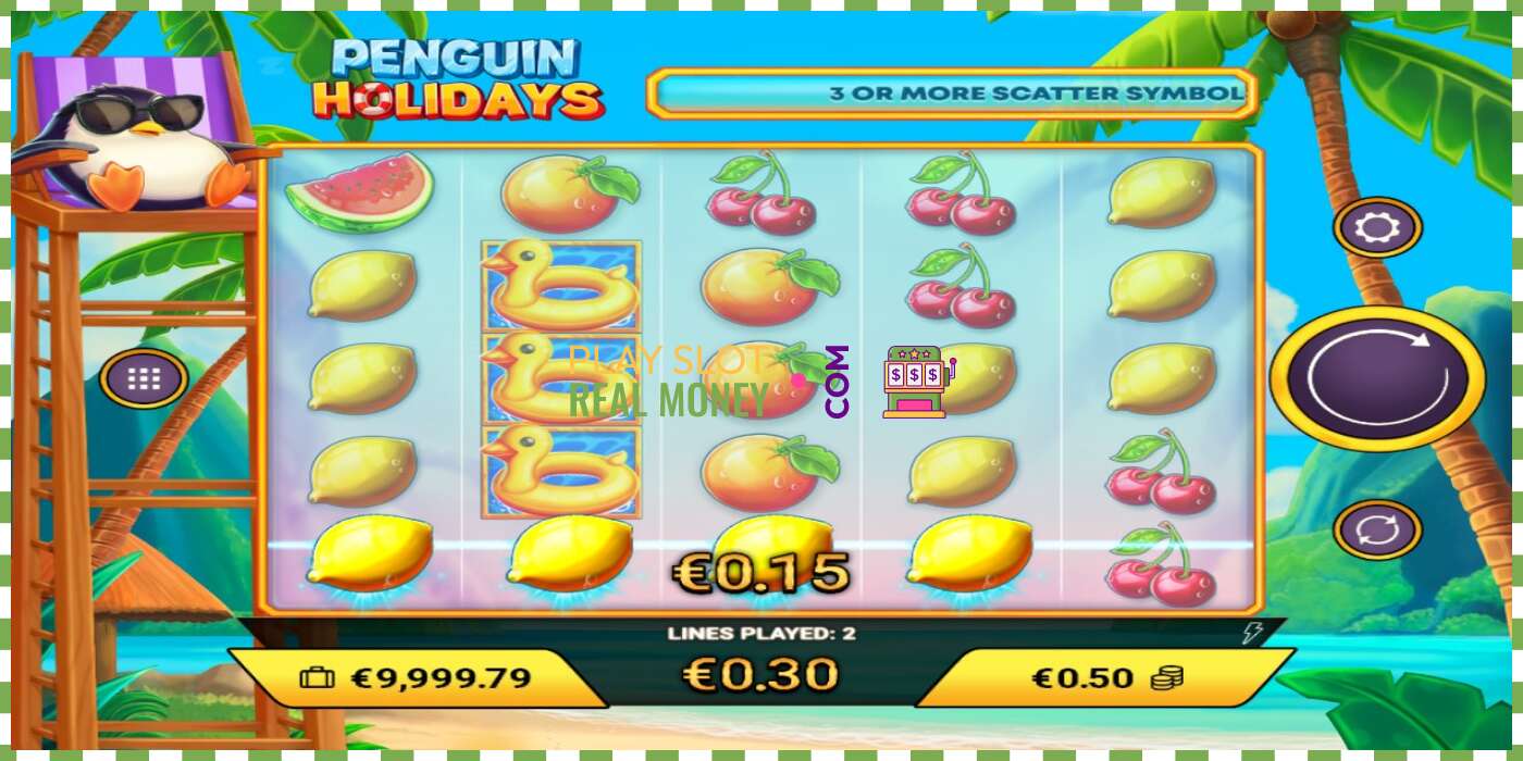 Slot Penguin Holidays za skutočné peniaze, obrázok - 3