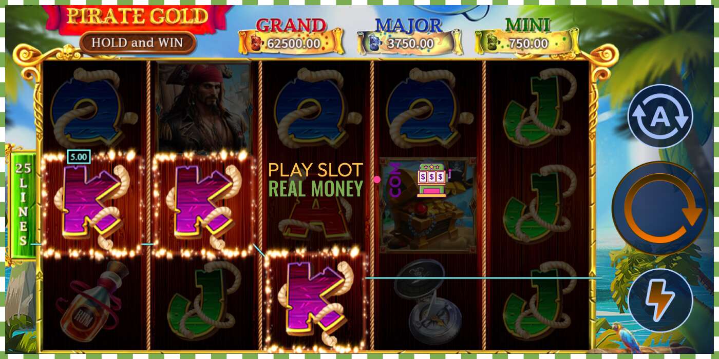 Слот Pirate Gold Hold and Win на реальные деньги, картинка - 4