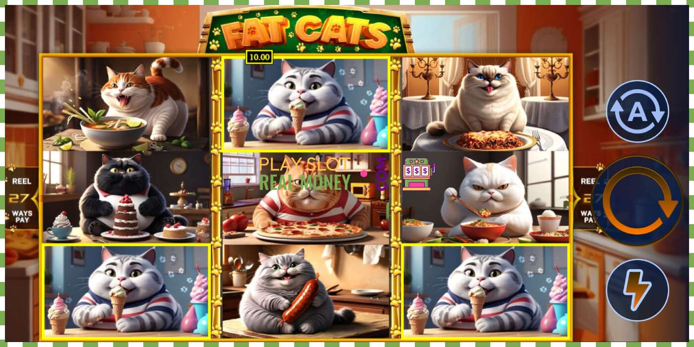 Слот Fat Cats на реальные деньги, картинка - 3