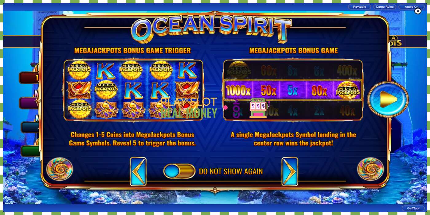 Слот Ocean Spirit MegaJackpots на реальные деньги, картинка - 2