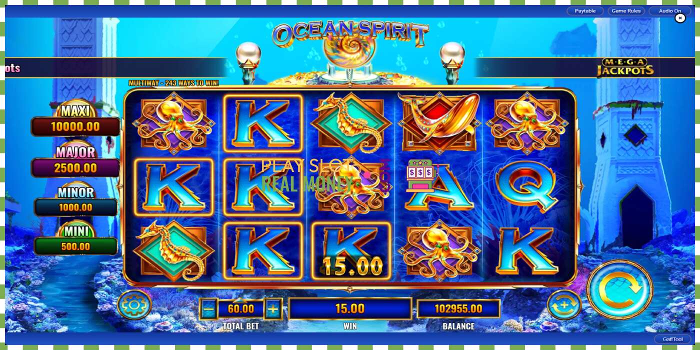 Слот Ocean Spirit MegaJackpots на реальные деньги, картинка - 6