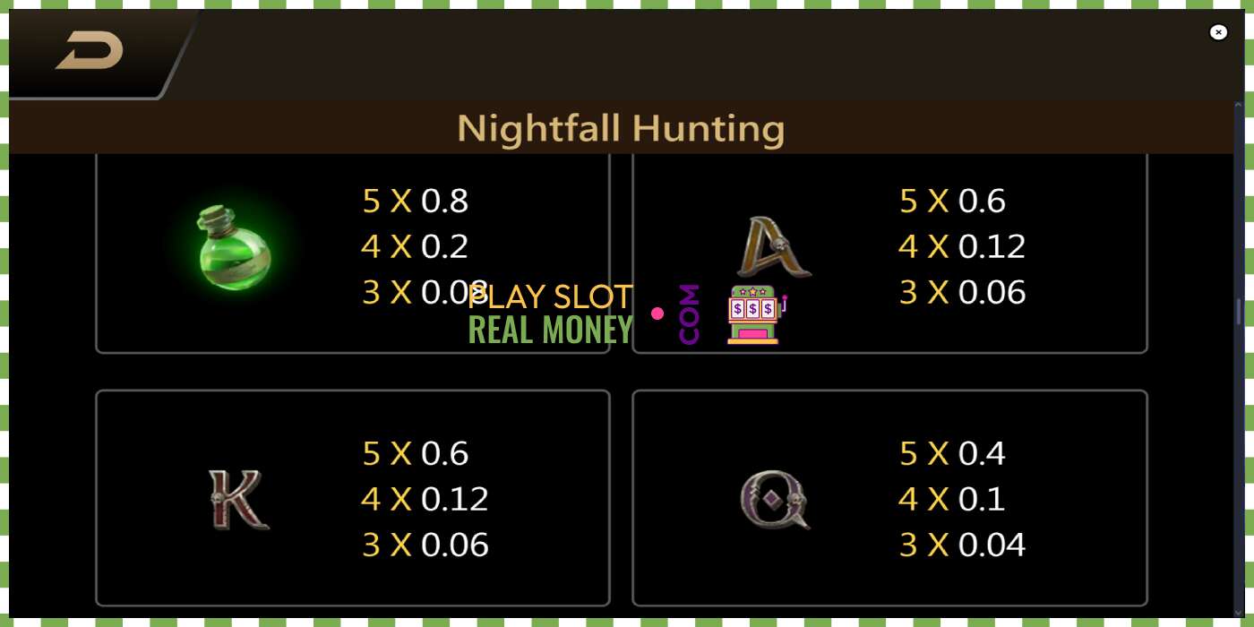 Celah Nightfall Hunting untuk uang sungguhan, gambar - 6