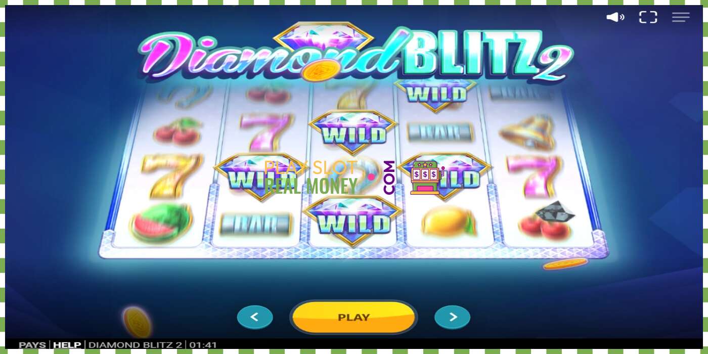 სლოტი Diamond Blitz 2 რეალურ ფულზე, სურათი - 1