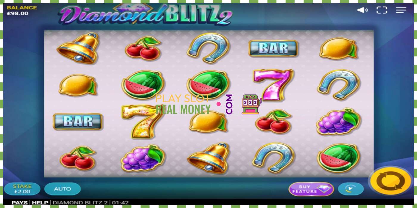 სლოტი Diamond Blitz 2 რეალურ ფულზე, სურათი - 2