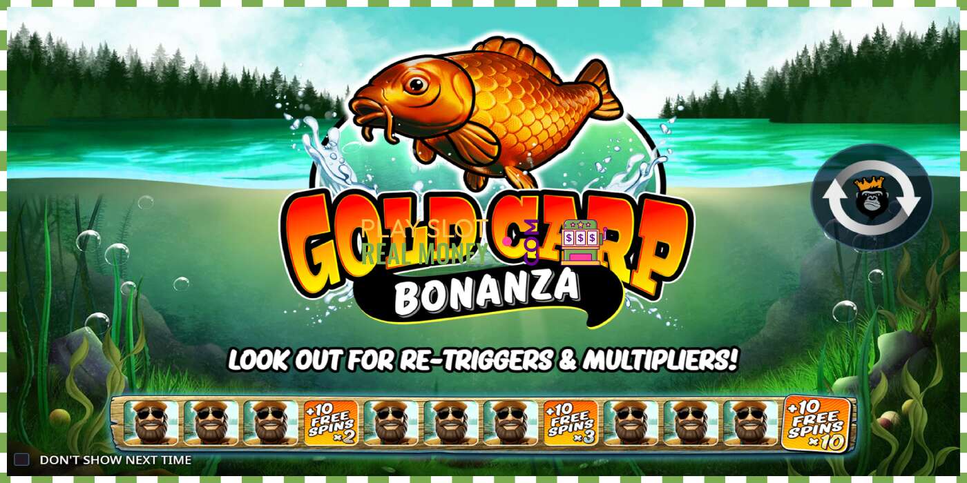 Слот Gold Carp Bonanza на реальные деньги, картинка - 1