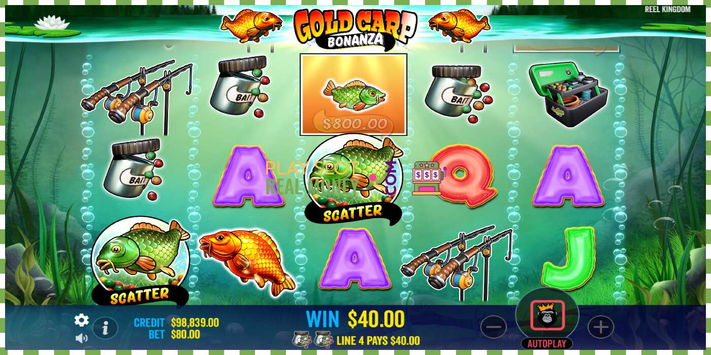 Слот Gold Carp Bonanza на реальные деньги, картинка - 3