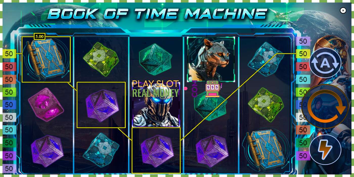 Slot Book of Time Machine za skutočné peniaze, obrázok - 3