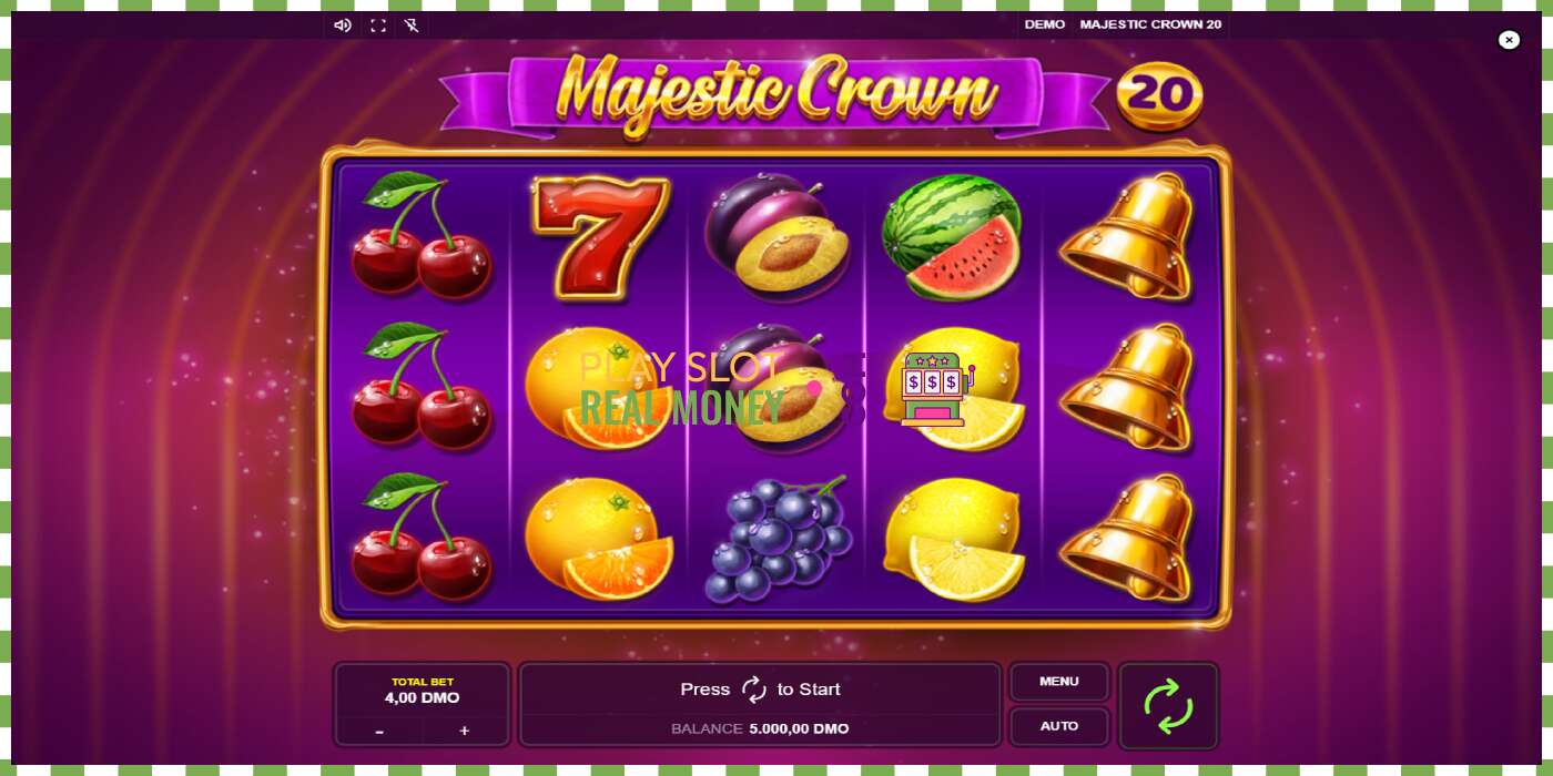 Slot Majestic Crown 20 for rigtige penge, billede - 1