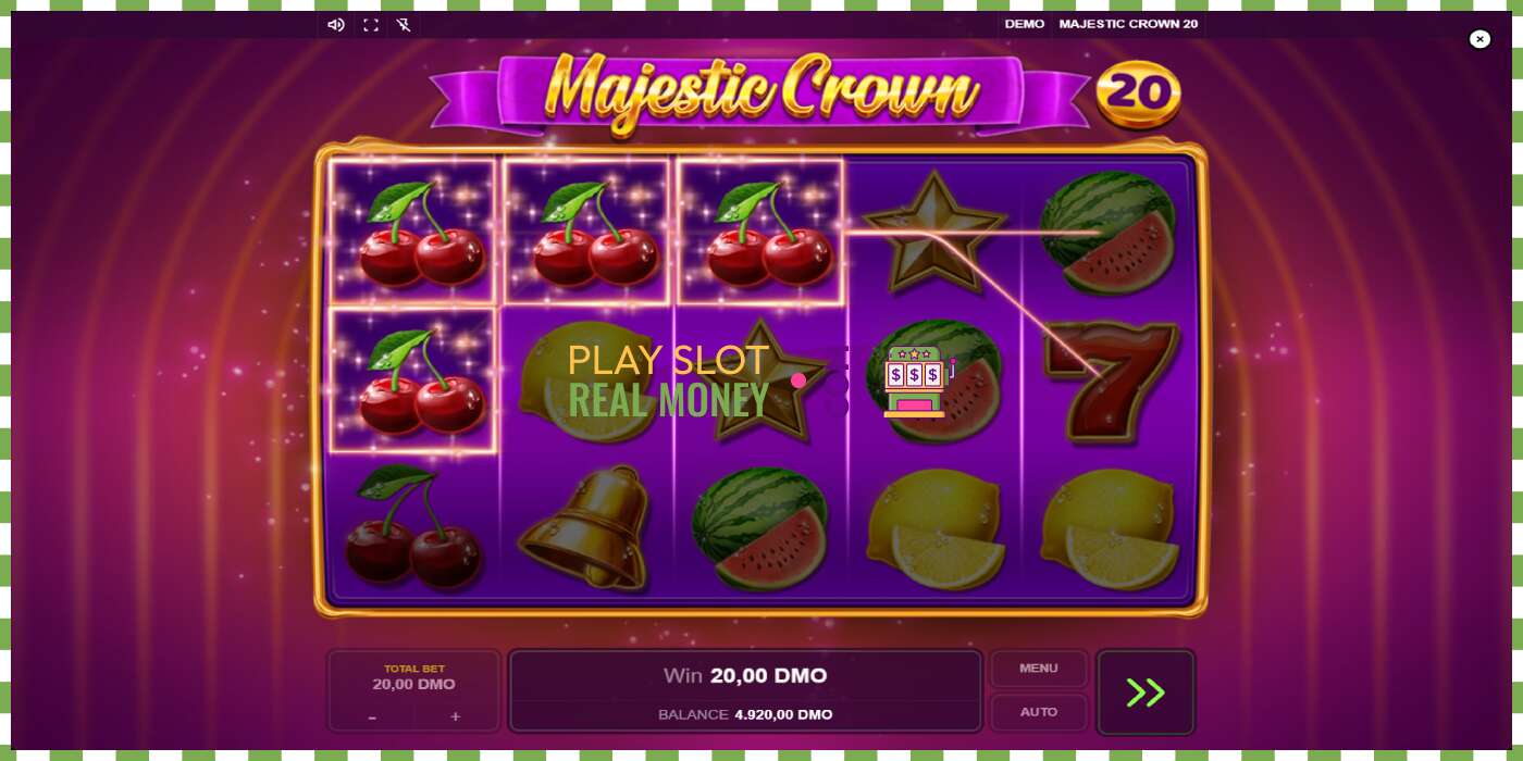 Slot Majestic Crown 20 for rigtige penge, billede - 2