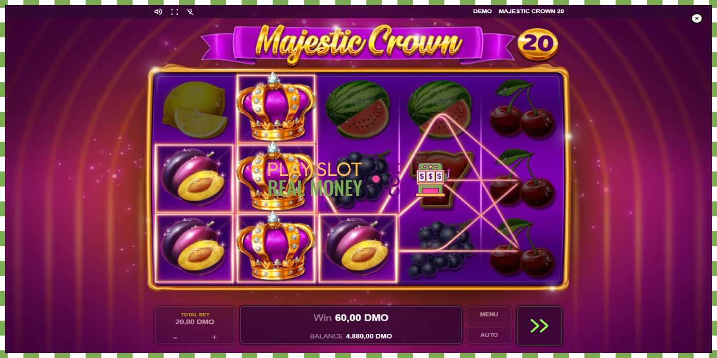 Slot Majestic Crown 20 for rigtige penge, billede - 3