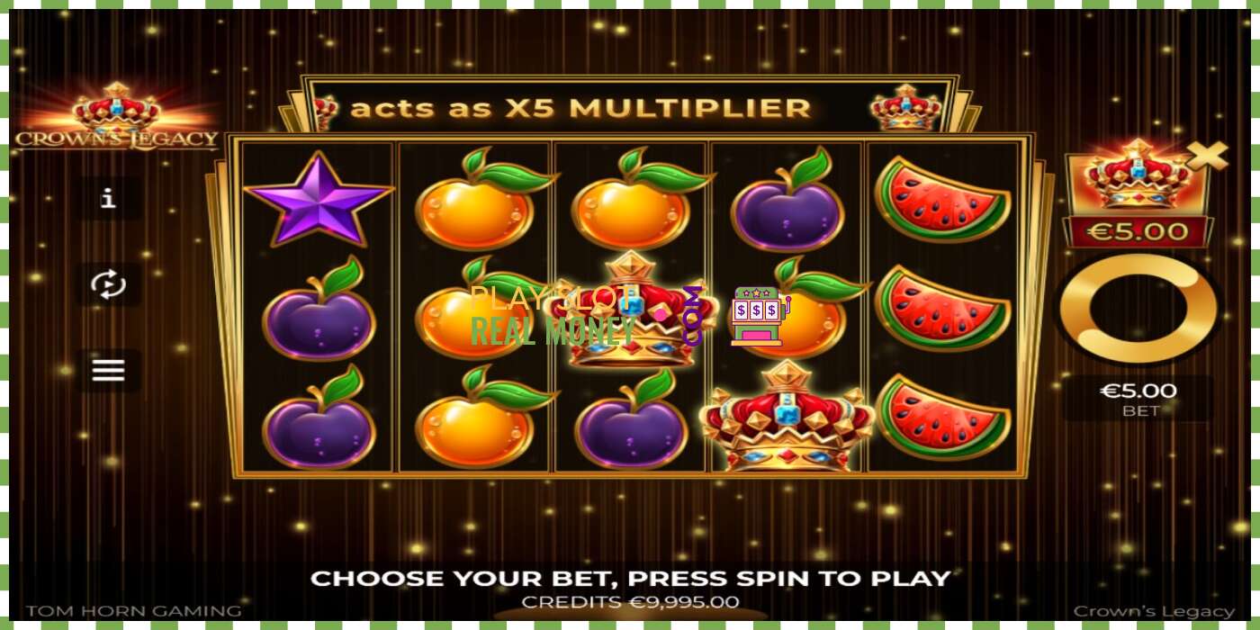 Slot Crowns Legacy za skutočné peniaze, obrázok - 2