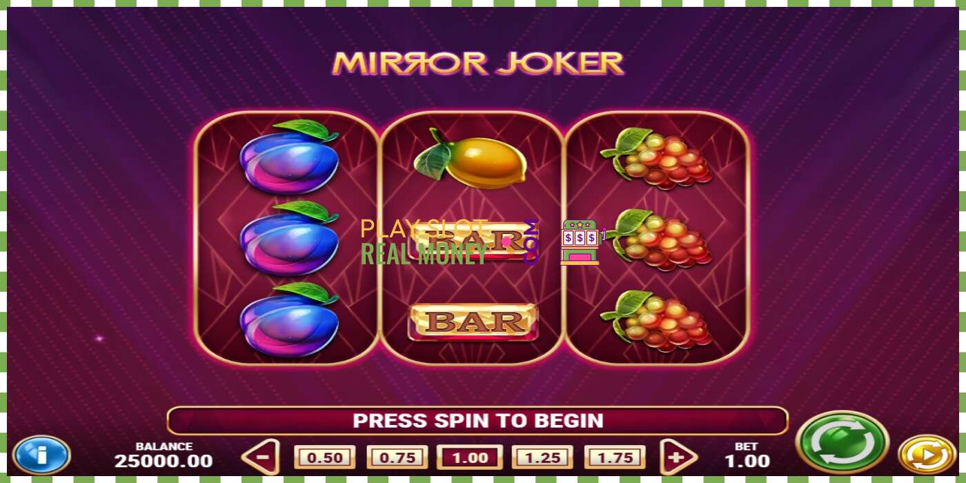 Слот Mirror Joker на реальные деньги, картинка - 1