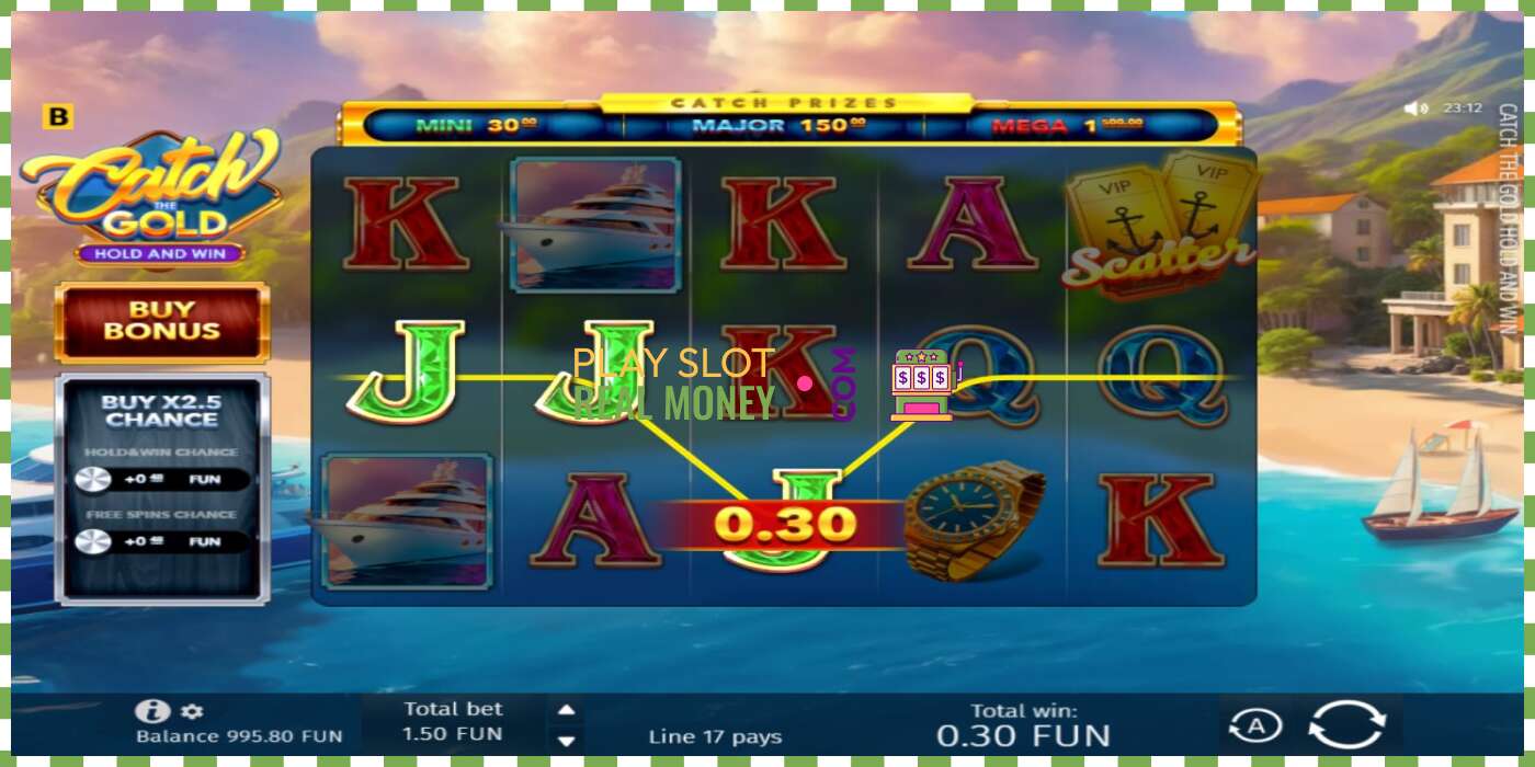 Слот Catch The Gold Hold and Win на реальные деньги, картинка - 3