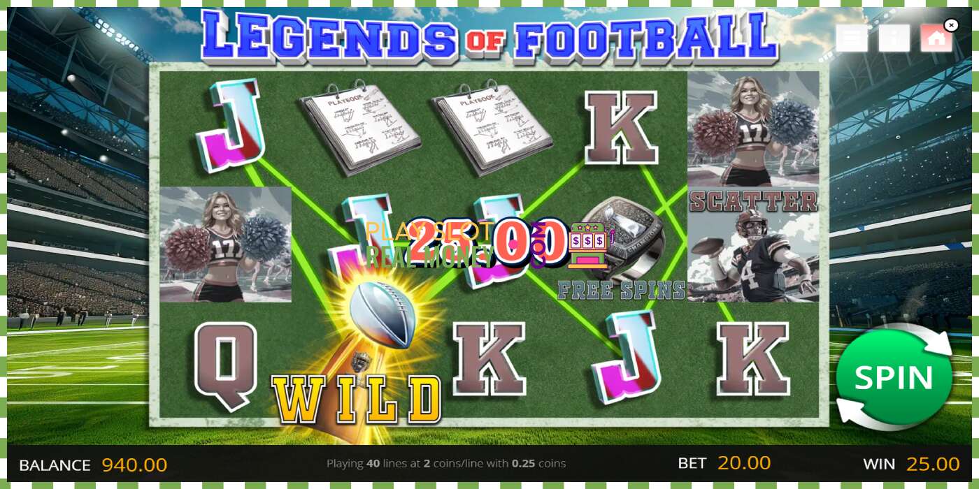 Слот Legends of Football на реальные деньги, картинка - 3