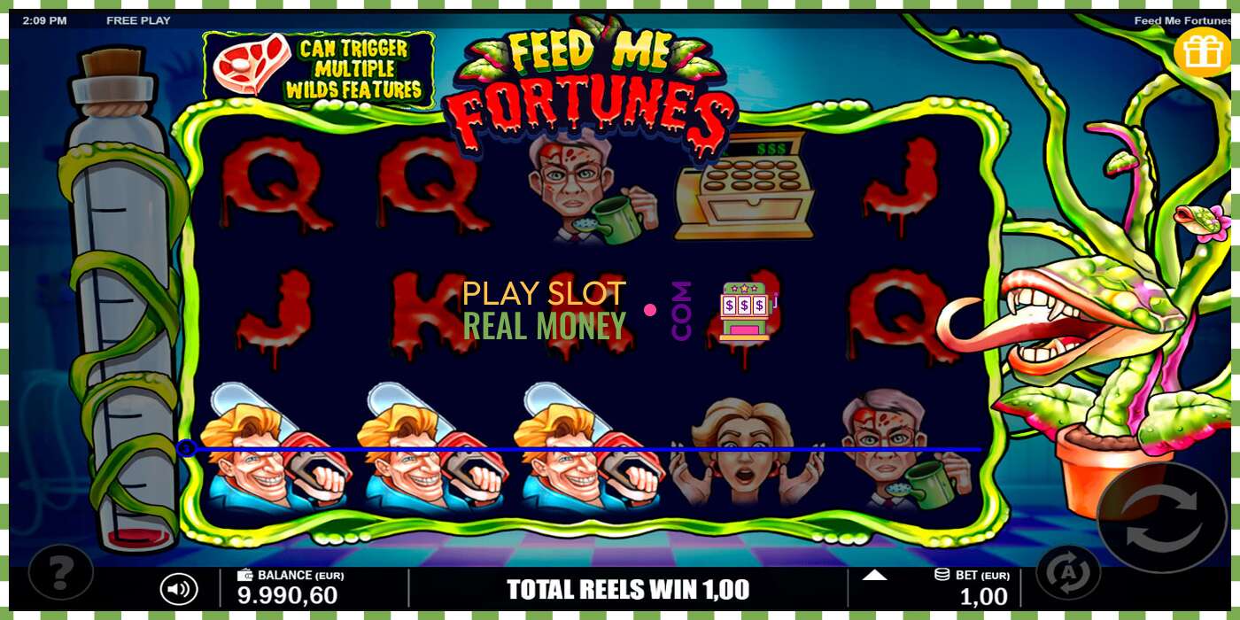 Slot Feed Me Fortunes za skutočné peniaze, obrázok - 3