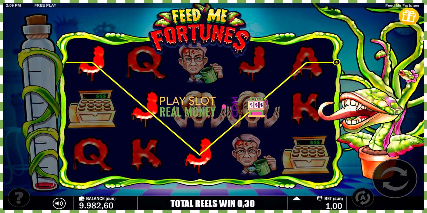 Slot Feed Me Fortunes za skutočné peniaze, obrázok - 4