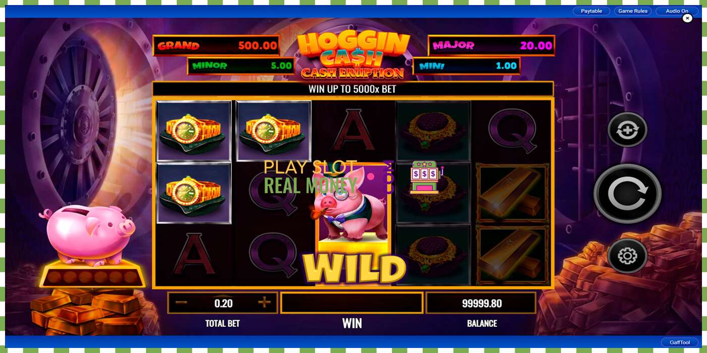 Slot Cash Eruption Hoggin Cash za skutočné peniaze, obrázok - 2