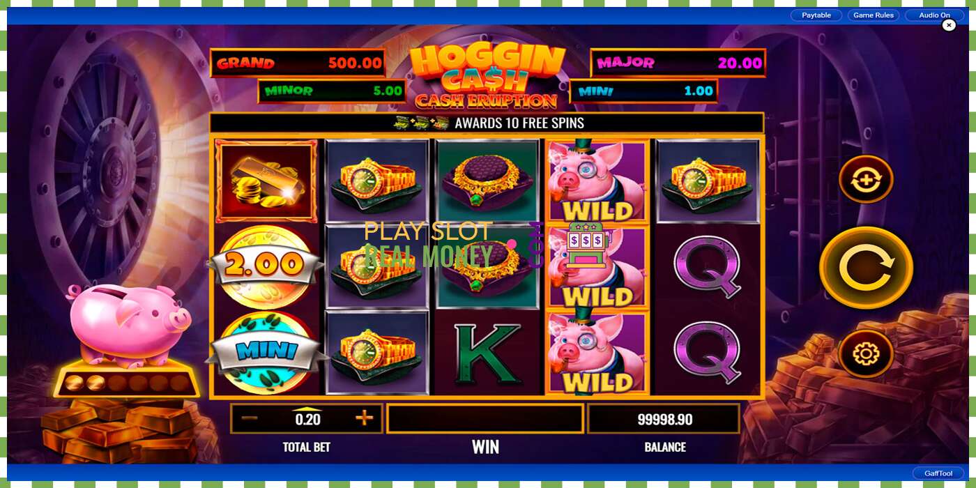 Slot Cash Eruption Hoggin Cash za skutočné peniaze, obrázok - 4