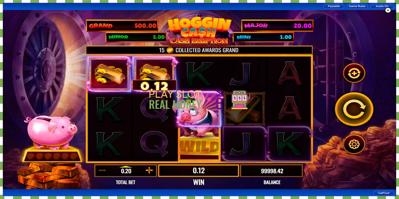 Slot Cash Eruption Hoggin Cash za skutočné peniaze, obrázok - 5