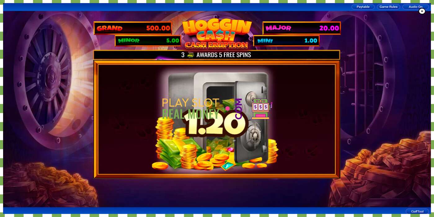 Slot Cash Eruption Hoggin Cash za skutočné peniaze, obrázok - 6