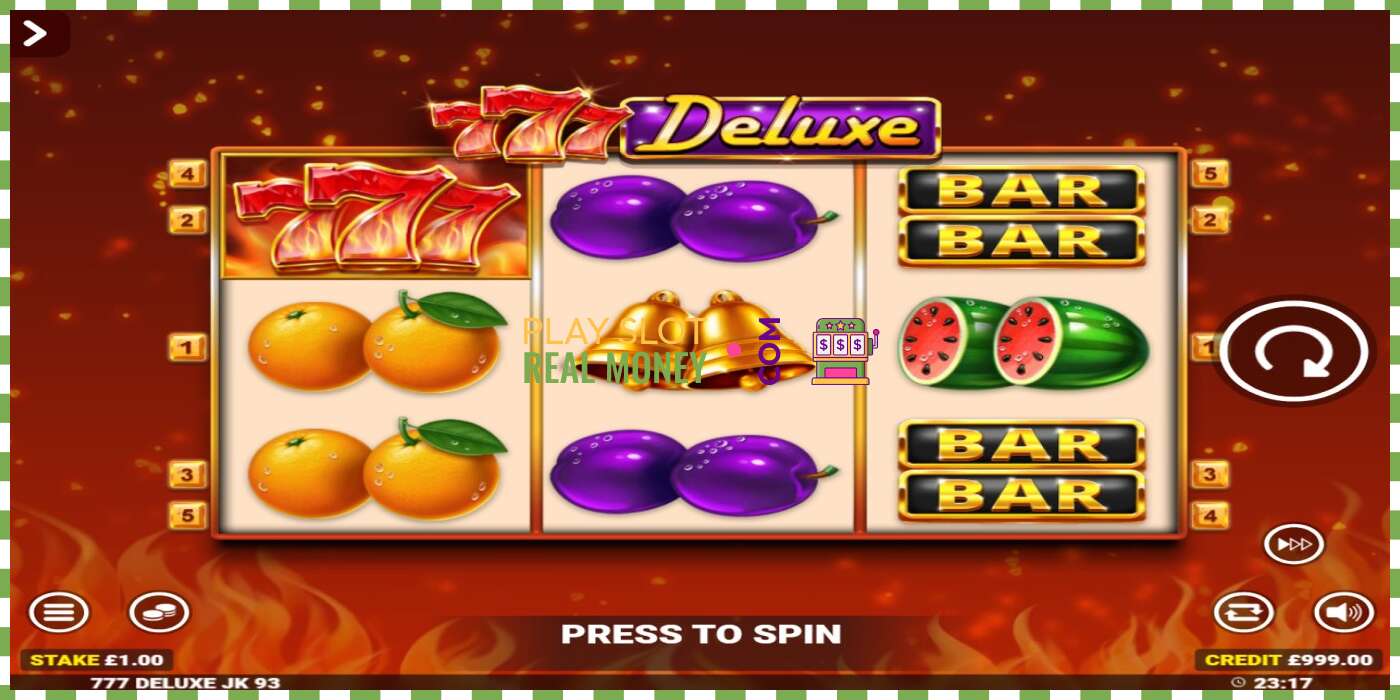 Reža 777 Deluxe Jackpot King za pravi denar, slika - 2