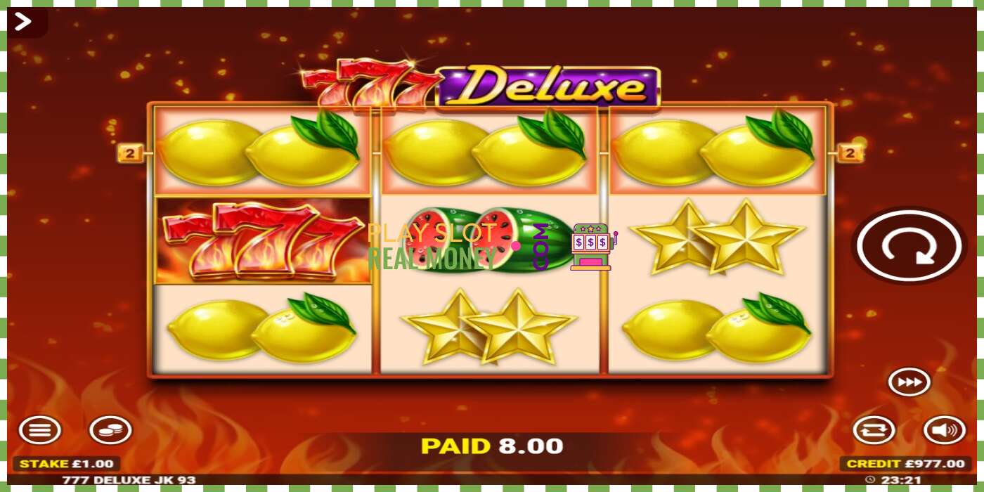 Reža 777 Deluxe Jackpot King za pravi denar, slika - 3