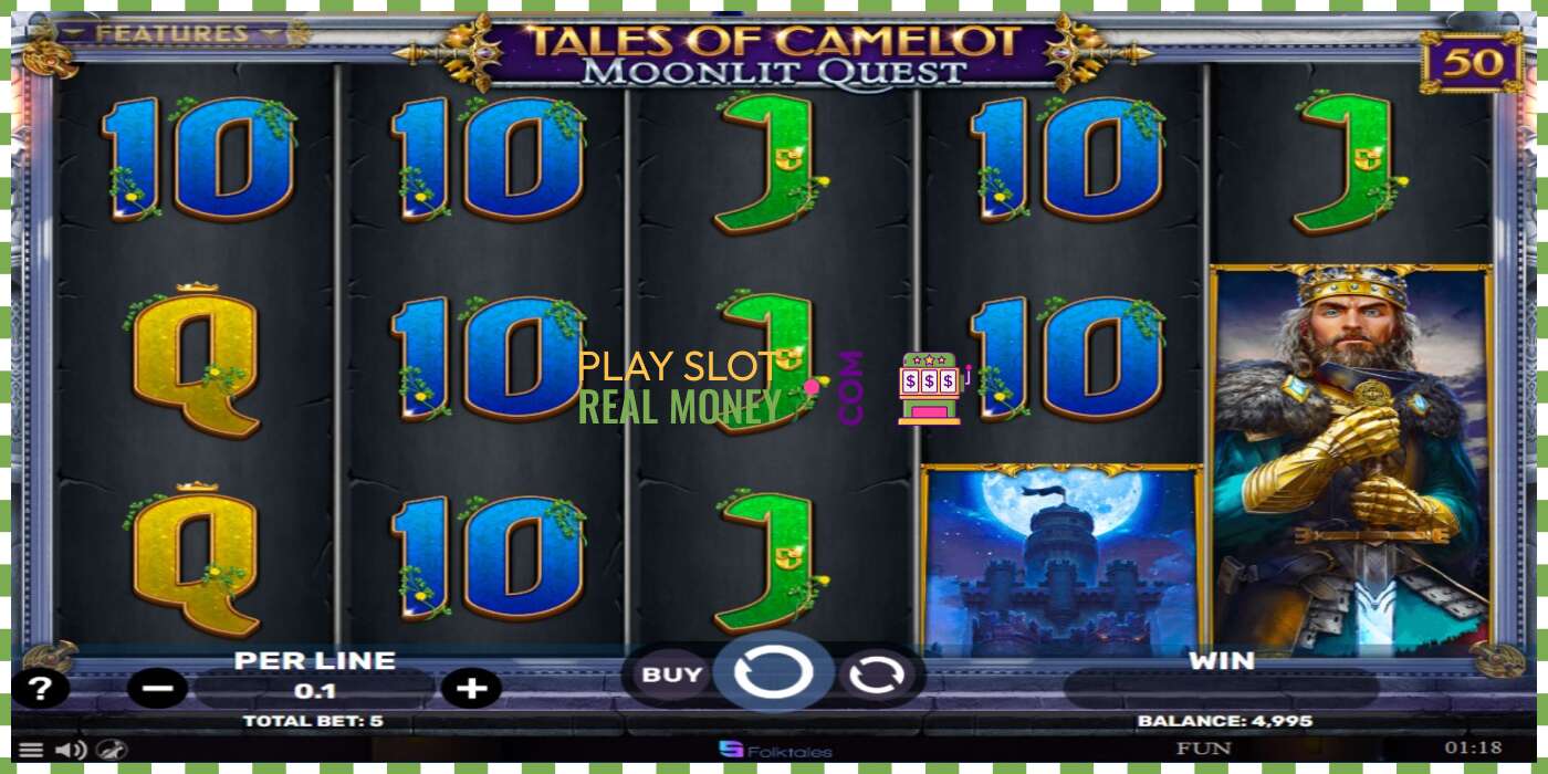 Slot Tales of Camelot - Moonlit Quest za skutočné peniaze, obrázok - 2