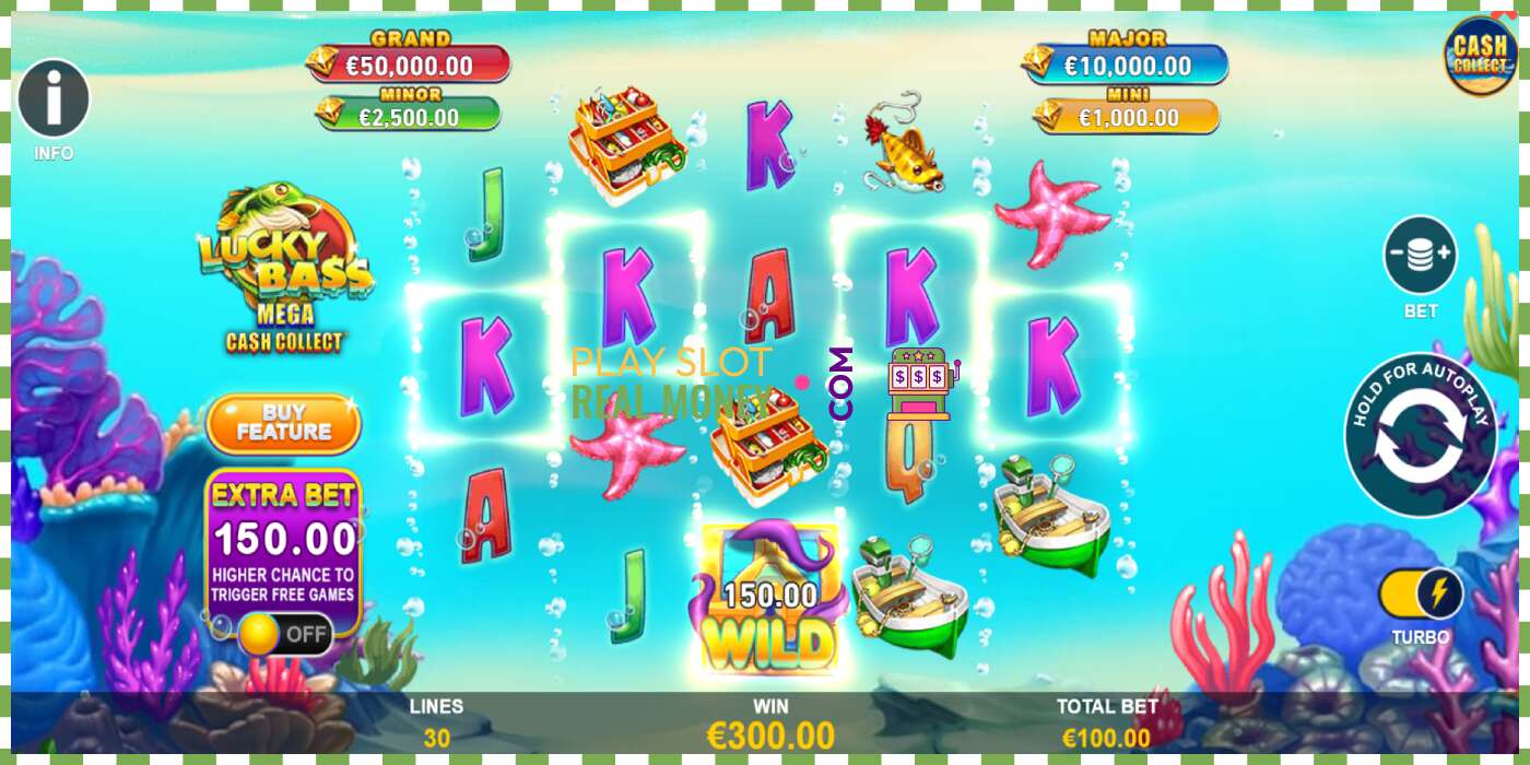 Слот Lucky Bass Mega Cash Collect на реальные деньги, картинка - 3