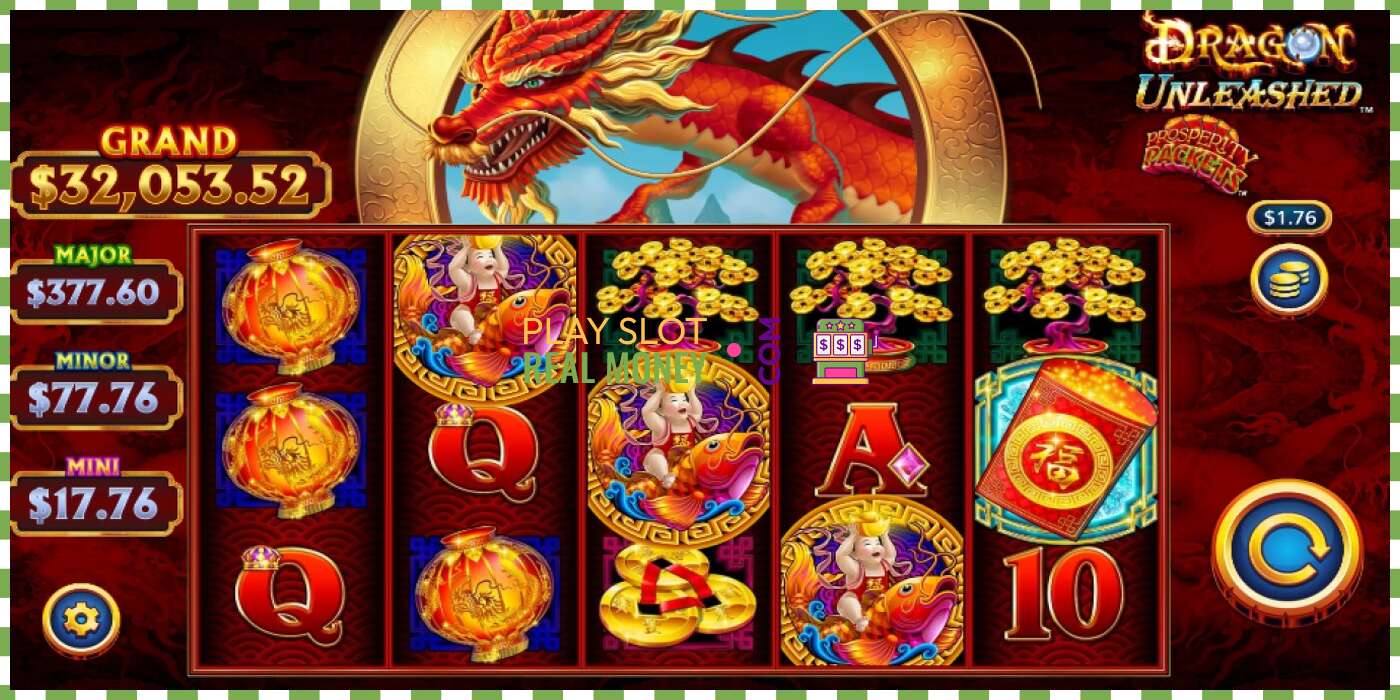 រន្ធដោត Dragon Unleashed - Prosperity Packets សម្រាប់ប្រាក់ពិត, រូបភាព - 2