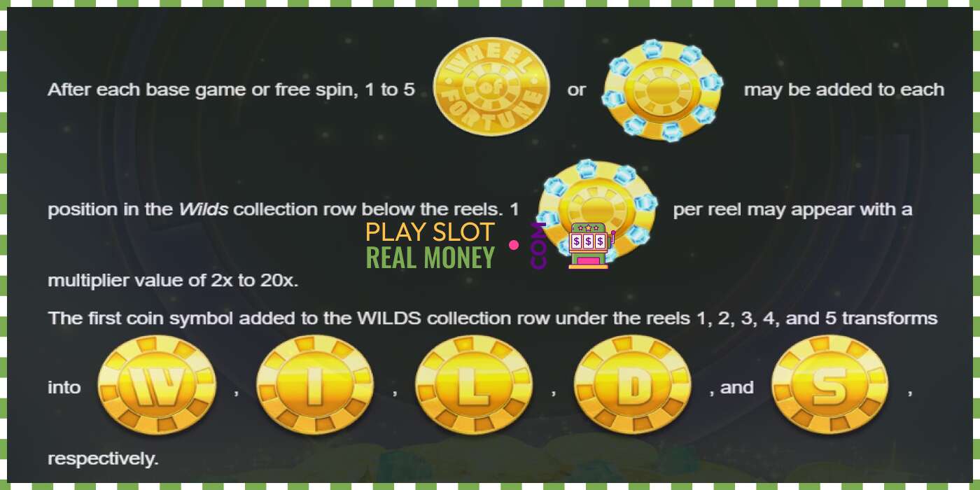 Slot PowerBucks Wheel of Fortune Lucky Coins On Stage za skutočné peniaze, obrázok - 6