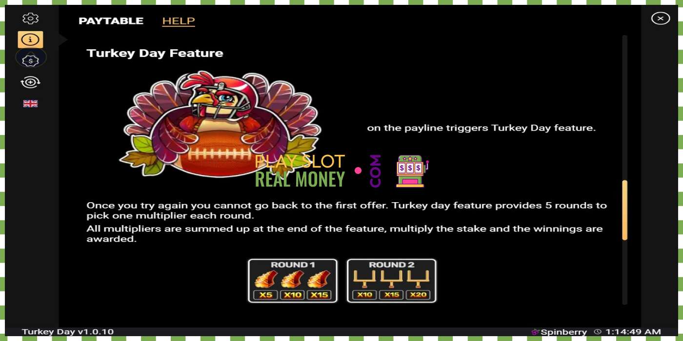 Slot Turkey Day oikealla rahalla, kuva - 5