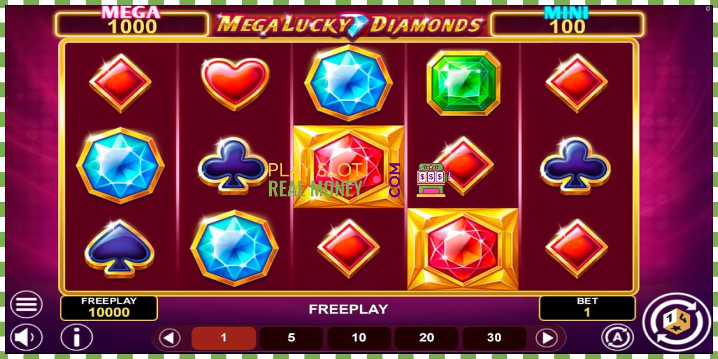 Slot Mega Lucky Diamonds Hold & Win for rigtige penge, billede - 1