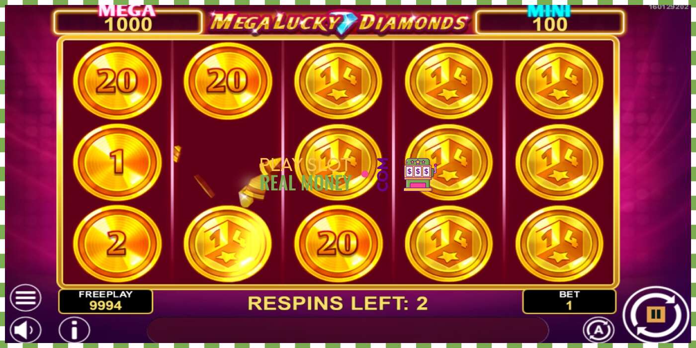 Slot Mega Lucky Diamonds Hold & Win for rigtige penge, billede - 3