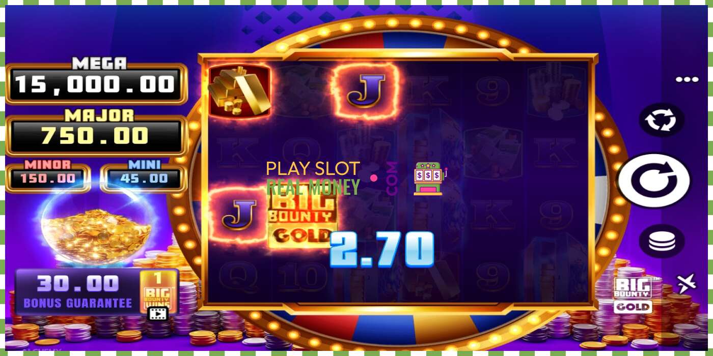 Slot Big Bounty Gold za skutečné peníze, obrázek - 2