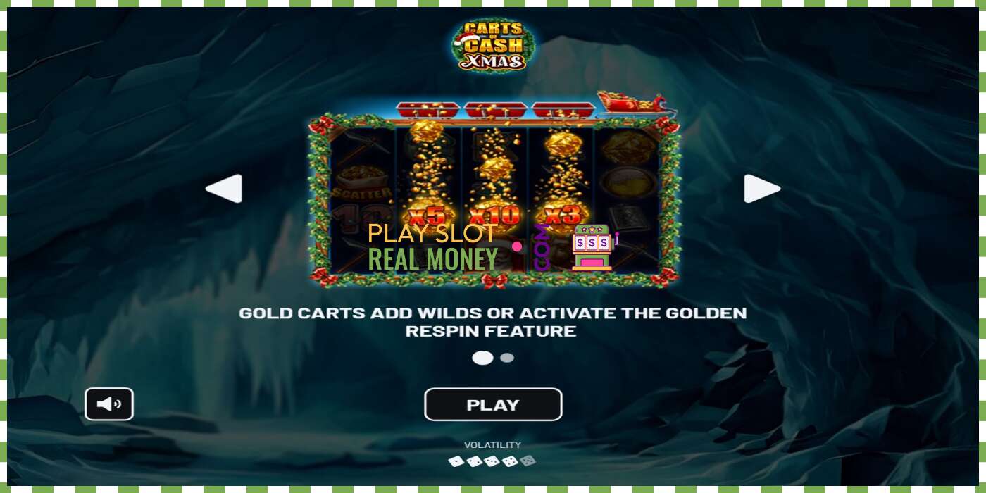 Slot Carts of Cash Xmas por dinheiro real, foto - 1