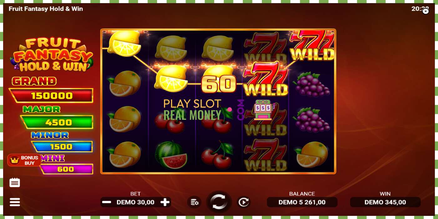 Слот Fruit Fantasy Hold & Win на реальные деньги, картинка - 4