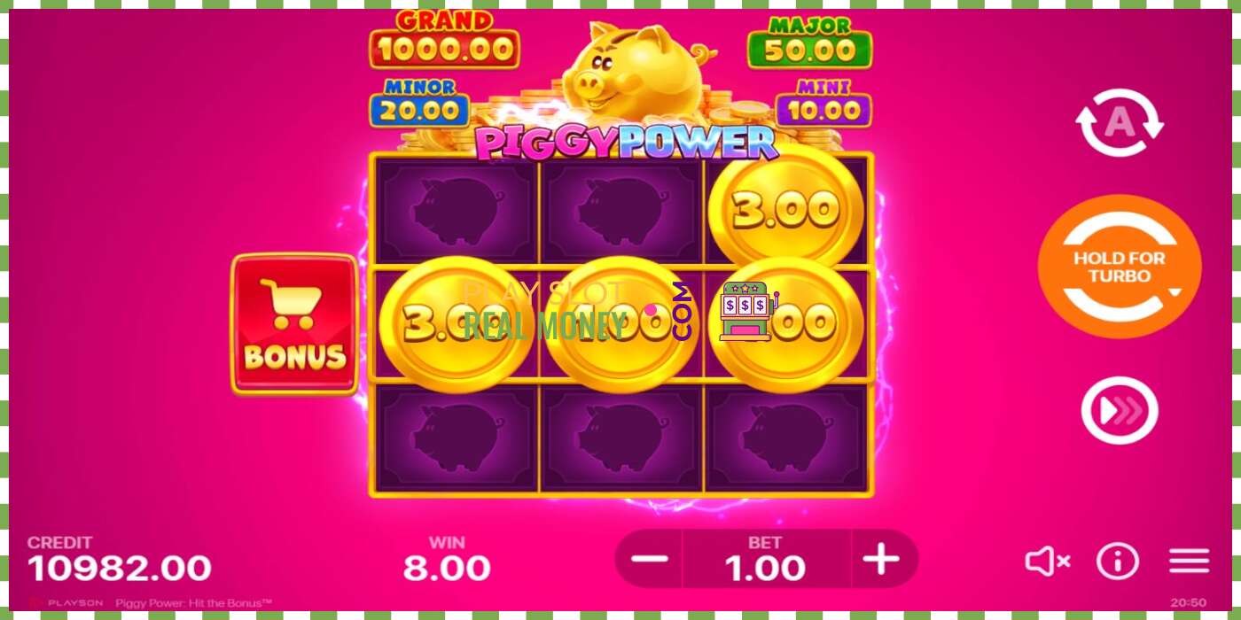 Slot Piggy Power za skutečné peníze, obrázek - 3