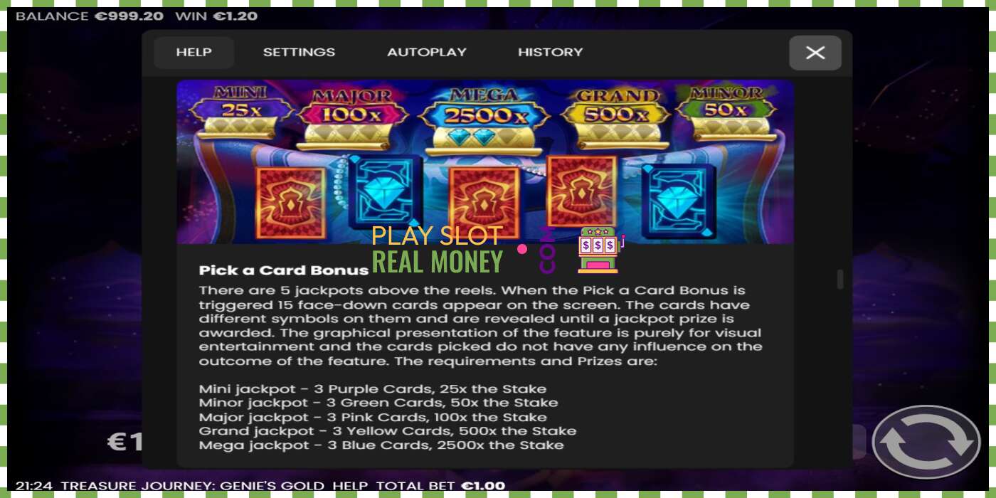 Slot Treasure Journey: Genies Gold for real money, picture - 6