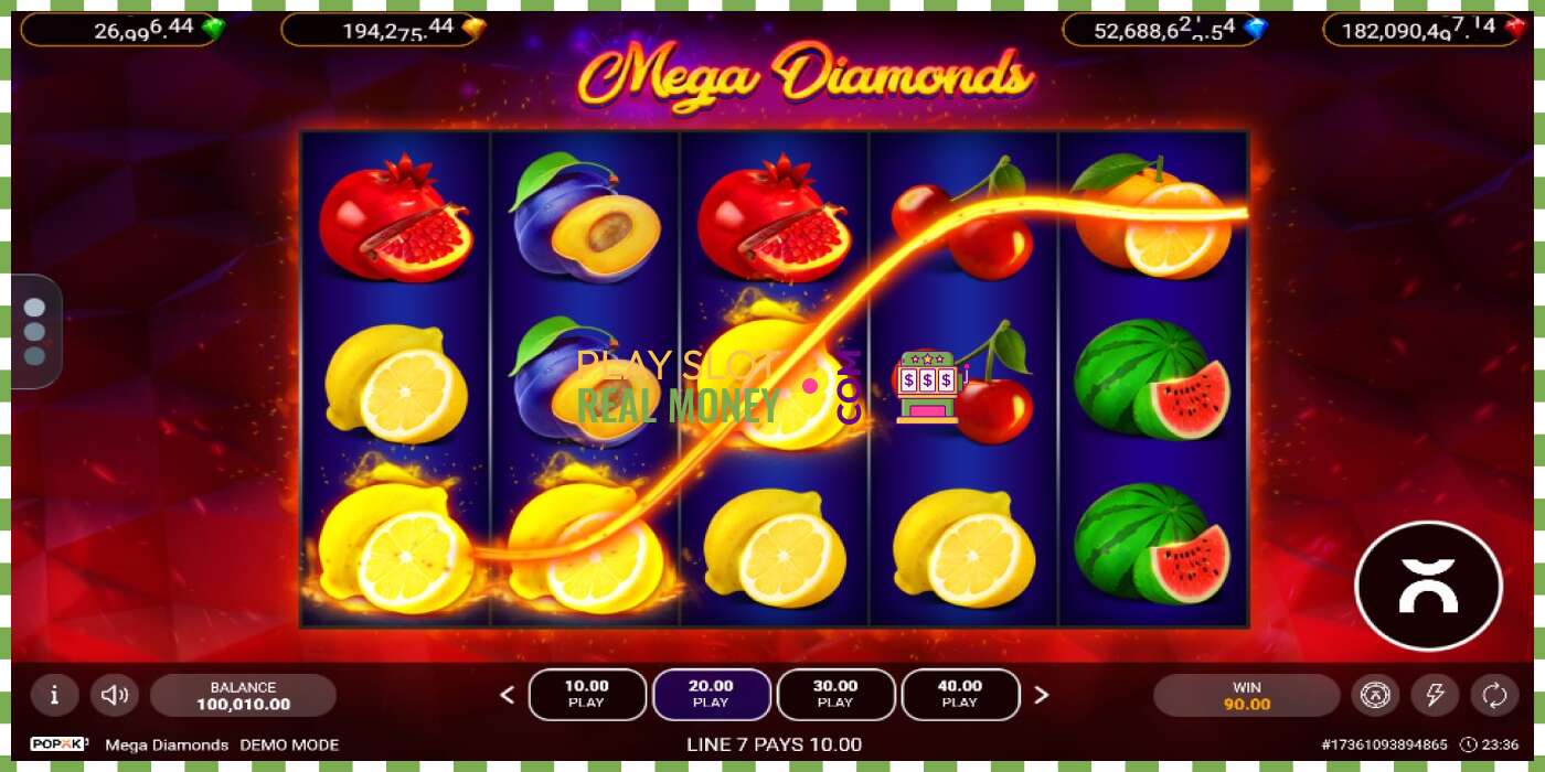 Reža Mega Diamonds za pravi denar, slika - 3