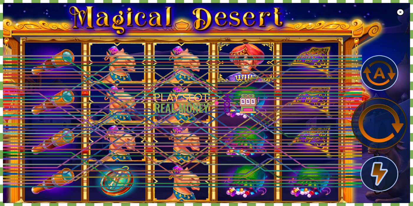 Slot Magical Desert haqiqiy pul uchun, rasm - 1