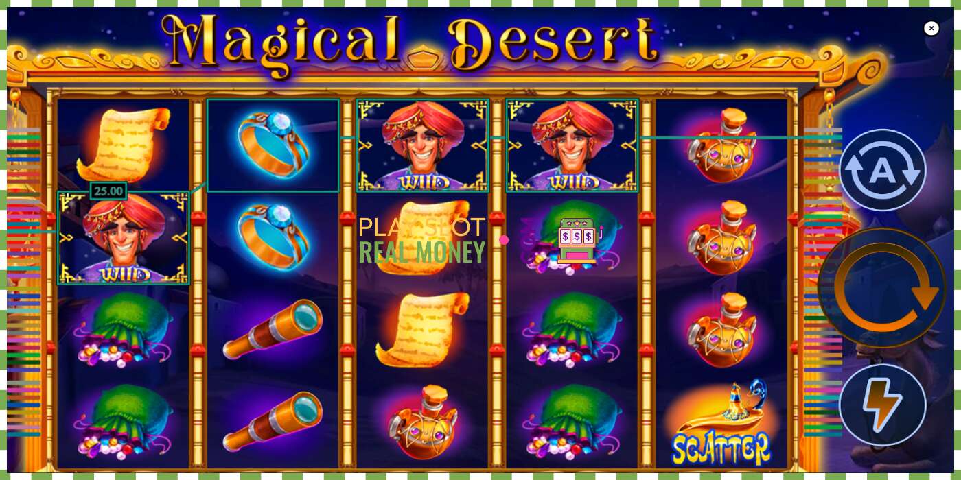 Slot Magical Desert haqiqiy pul uchun, rasm - 2