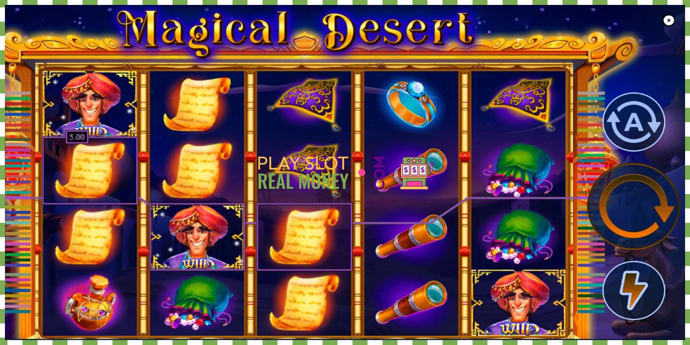 Slot Magical Desert haqiqiy pul uchun, rasm - 3