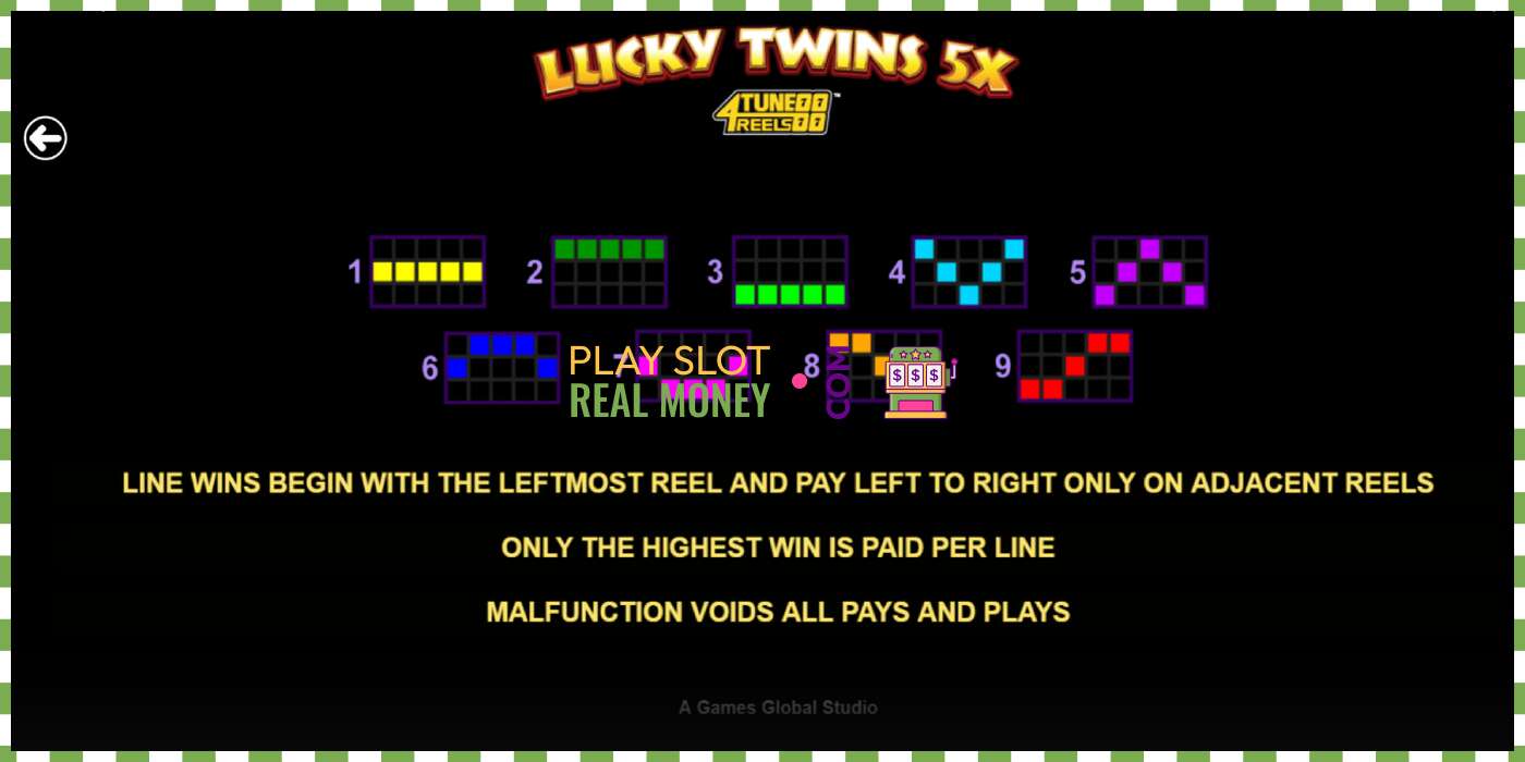 Слот Lucky Twins 5X 4Tune Reels на реальные деньги, картинка - 7