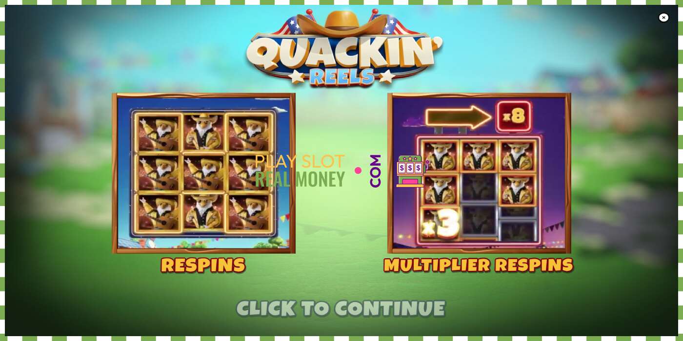 Slot Quackin Reels za skutočné peniaze, obrázok - 1