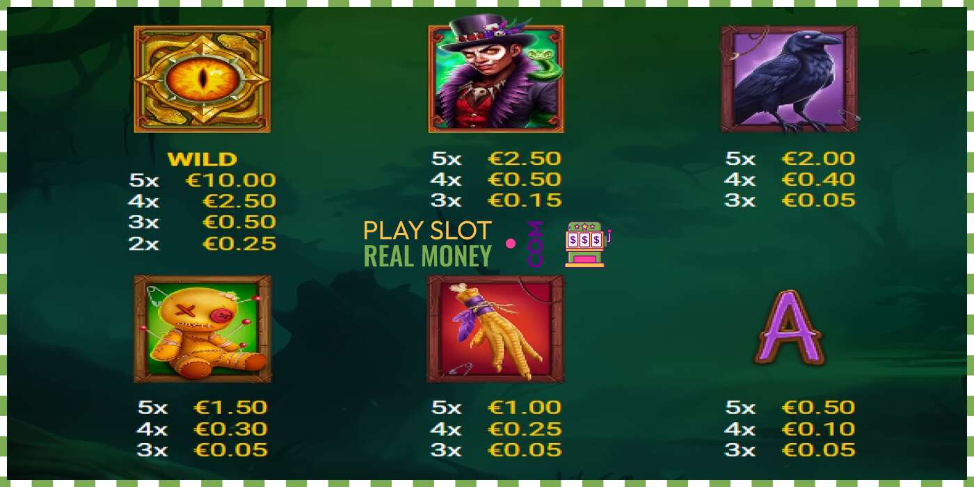 Slot Voodoo Charms für echtes geld, bild - 3